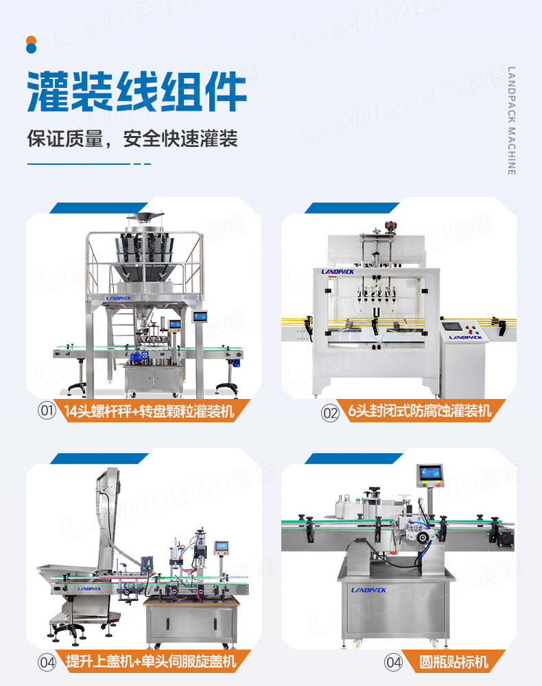 1745300941194136.jpg 豬皮鹵水灌裝線(半自動卸垛機(jī)-+轉(zhuǎn)盤顆粒灌裝機(jī)+14頭螺桿稱+6頭封閉式防腐蝕灌裝機(jī)+提升上蓋+單頭伺服旋蓋+圓瓶貼標(biāo)機(jī))+任紅-詳情頁_04.jpg